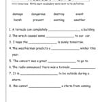 4Th Grade Vocabulary Worksheets To Free  Math Worksheet For Kids Inside 4Th Grade Vocabulary Worksheets