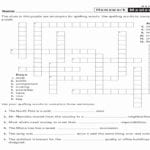 4Th Grade Vocabulary Worksheets To Print  Math Worksheet For Kids Or 4Th Grade Vocabulary Worksheets