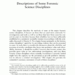 5 Descriptions Of Some Forensic Science Disciplines  Strengthening Within Forensic Science Worksheets For High School