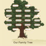 50 Free Family Tree Templates Word Excel Pdf ᐅ Template Lab Or Free Family Tree Worksheet