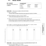 52 Study Guide Key Together With The Cell Cycle Worksheet Answer Key