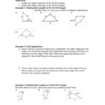 58 Special Right Triangles And Special Right Triangles Worksheet Answers