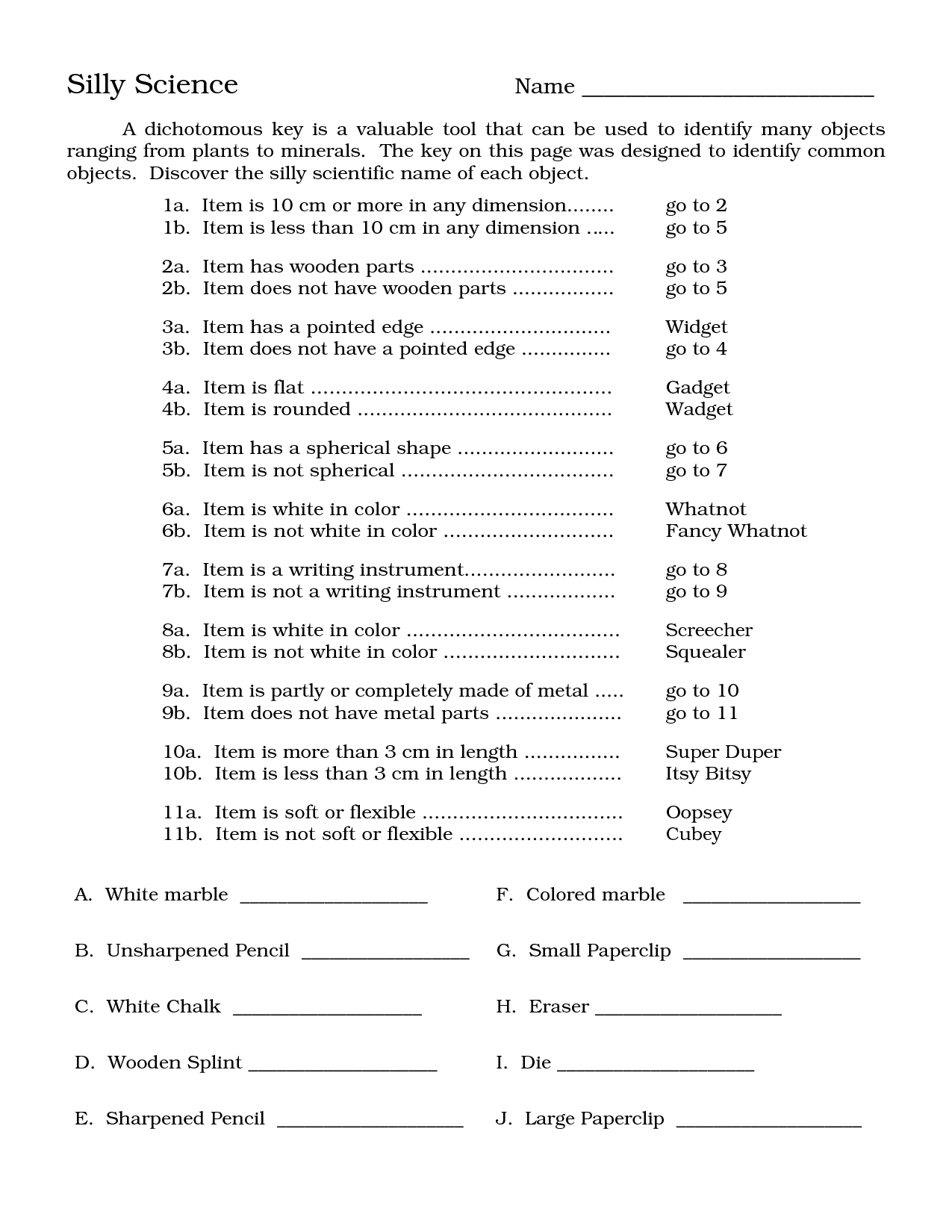 5Th Grade Science Worksheets With Answer Key — excelguider.com