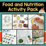 6 Printable Food And Nutrition Activities For Preschoolers Regarding Nutrition Worksheets For Kids
