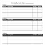 6 Task Sheet Examples Samples  Examples Regarding Task Worksheet Template
