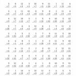 6Th Grade Math Worksheets Multiplication Free Printable Math  Free Also Sixth Grade Math Worksheets
