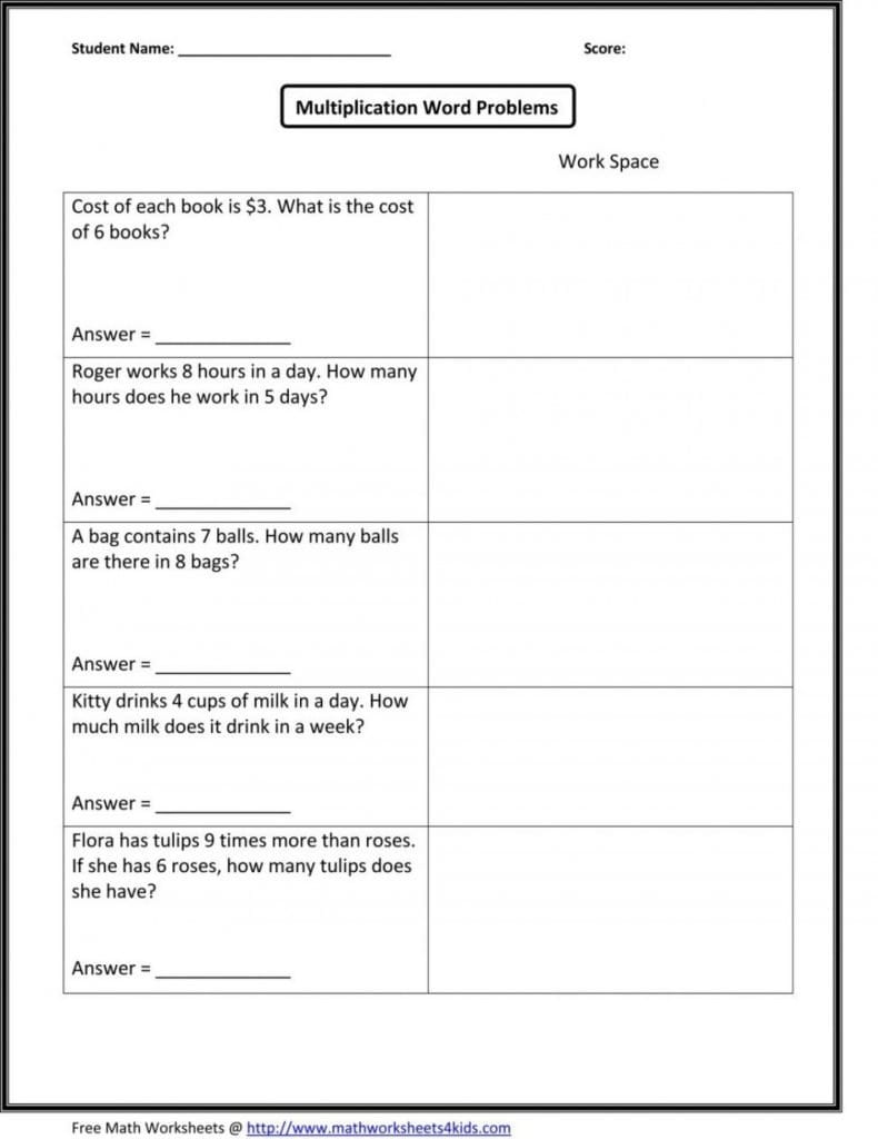 Seventh Grade Common Core Math Worksheets — excelguider.com