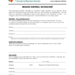 9 Resume Worksheet Examples In Pdf  Examples With Resume Worksheet For Adults