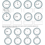 9 Time Worksheets Examples In Pdf  Examples As Well As Learning To Tell Time Worksheets