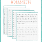 Abc Cursive Worksheets  Briefencounters Inside Abc Cursive Worksheets