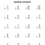 Adding Doubles Worksheets And Teaching Strategies – The Filipino Intended For Adding Doubles Worksheets