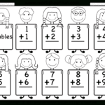 Addition Doubles Facts – Beginner Addition Worksheet  Free Intended For Adding Doubles Worksheets