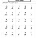 Addition Worksheets Adding Doubles  Educative Printable Regarding Adding Doubles Worksheets