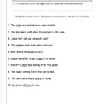 Adjectives Worksheets From The Teacher's Guide Regarding Adjectives Worksheets For Kindergarten