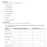 Air Pollution Study Guide Intended For Pollution Vocabulary Worksheet