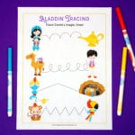 Aladdin Preschool Printables  Happiness Is Homemade For Printable Memory Worksheets For Adults