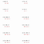 Algebra 2 Factoring Worksheet With Answers Awesome Worksheet With Regard To Factoring Special Cases Worksheet