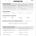 Algebra  Drill Sheets Gr 68  Bonus Worksheets  Grades 6 To 8 Intended For Algebra Worksheets Grade 6