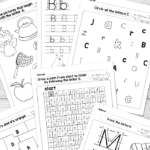 Alphabet Worksheets  Abc From A To Z  Easy Peasy Learners For Kindergarten Letter Recognition Worksheets
