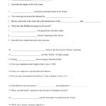 America The Story Of Us “Division” Inside Erie Canal Worksheet Pdf