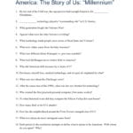 America The Story Of Us Millennium Worksheet Answers Figurative Also America The Story Of Us Worksheet Answers
