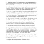 Analysis Questions For A Rose For Emilydoc Intended For A Rose For Emily Worksheet Answers