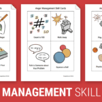 Anger Management Skill Cards Worksheet  Therapist Aid Regarding Anger Management Worksheets For Kids