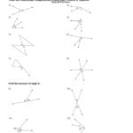 Angle Pair Relationships Practice Ws As Well As Pairs Of Angles Worksheet Answers
