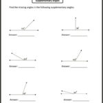 Angle Relationships Worksheet Answers Math Worksheets Geometry In Also Complementary And Supplementary Angles Worksheet Kuta