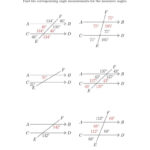 Angle Relationships Worksheet Answers Math Worksheets Geometry In And Complementary And Supplementary Angles Worksheet Kuta