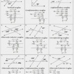 Angles And Parallel Lines Worksheet Adding And Subtracting Integers Along With Parallel Lines And Transversals Worksheet Answers