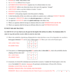 Answer Key Inside Genetics The Science Of Heredity The Test Cross Worksheet Answers