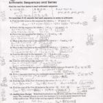 Arithmetic Sequences Worksheet 1 Answer Key  Briefencounters Along With Arithmetic Sequences Worksheet 1 Answer Key