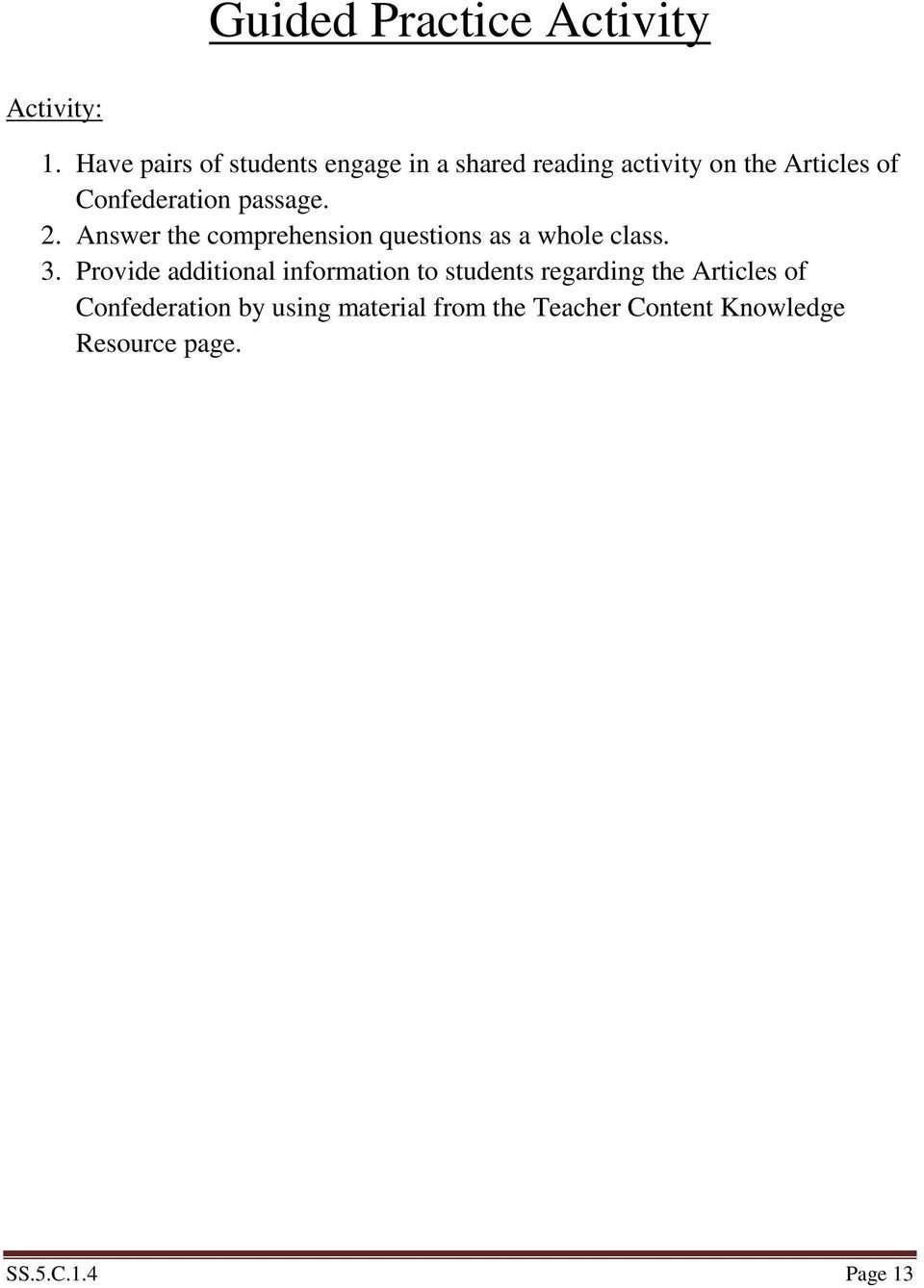 Articles Of Confederation Worksheet Middle School  Briefencounters For Articles Of Confederation Worksheet Middle School