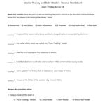 Atomic Theory Part 1 As Well As Atomic Theory Worksheet Answers