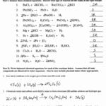 Balancing Chemical Equations Worksheet With Answers Grade 10 As Well As Balancing Chemical Equations Worksheet With Answers Grade 10