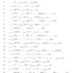 Balancing Equations Practice Worksheet Answers Second Grade Math Or Balancing Equations Practice Worksheet Answers