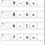 Beginner Subtraction – 5 Kindergarten Subtraction Worksheets  Free As Well As Addition And Subtraction Worksheets For Kindergarten