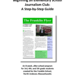 Beginning An Elementary School Journalism Club With Middle School Journalism Worksheets
