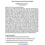 Best Ideas Of Reading Worksheets With Additional 6Th Grade Reading With Regard To 6Th Grade Reading Comprehension Worksheets Pdf