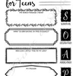 Bible Study Notes For Teens Pdf Printable Instant Download  Etsy Within Bible Study Worksheets For Adults Pdf