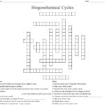 Biogeochemical Cycles Crossword  Wordmint Inside Biogeochemical Cycles Worksheet Answers