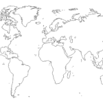 Blank World Map Worksheet  Your Home Teacher As Well As World Map Worksheet