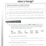 Brilliant Ideas Of Kinetic And Potential Energy Worksheet Third Throughout Third Grade Science Worksheets