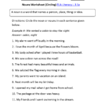 Bunch Ideas Of Kids Noun Worksheets Grade 1 Mon And Proper Nouns With Noun Worksheets For Grade 1