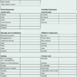 Business Budget Readsheet Expense Worksheet Printable Free Excel Pertaining To Business Expense Worksheet Free