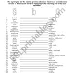 Business English Vocabulary  Esl Worksheetcris M And Esl Vocabulary Worksheets