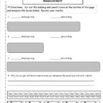 Ccss 2Md1 Worksheets Measuring Worksheets For Reading A Ruler Worksheet