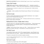 Chapter 10 Lesson 2 The Crusades With Regard To The Crusades Worksheet