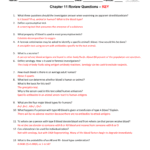 Chapter 11 Review Questions – Key Pertaining To Forensic Science Worksheets For High School